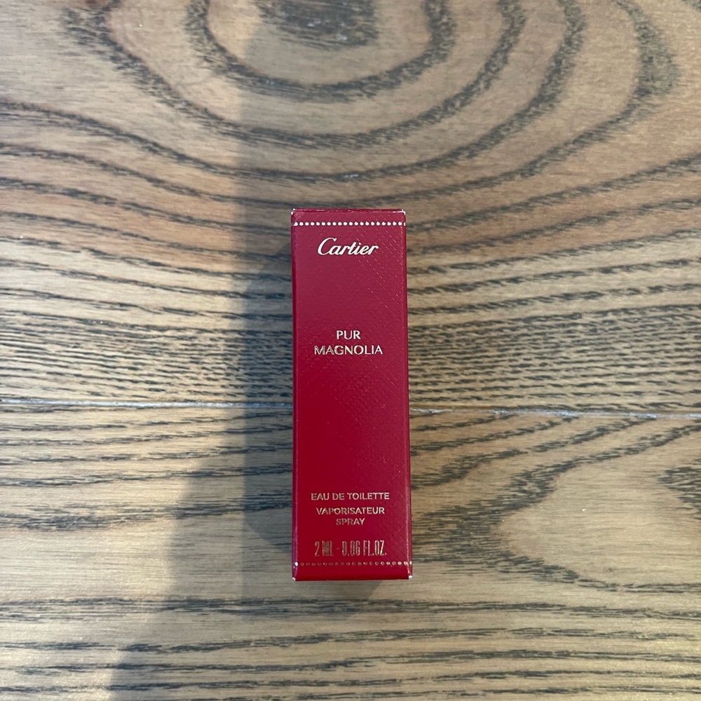 FREE w/ any purchase CARTIER mini sample size perfume